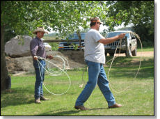 Roping Lesson